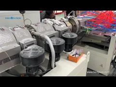 3'' прямоугольная WPC/PVC твердая деревянная дверная рама Профиль изготовления экструзионной машины линия 180-200KG/h video