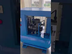 Jufeng single phase permanent magnet screw air compressor 10hp 7.5kw