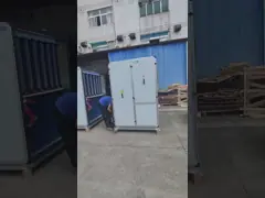 Модульная система охлажденной воды AHU 120T для больничных чистых помещений с высоким фильтром video