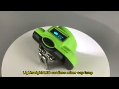 Противовзрывная беспроводная шахтная лампа 15000 Lux IP68 video