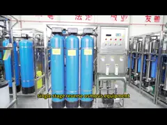 Промышленная очистка RO система фильтр очистной установки машина 500L обратный осмос video