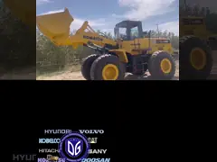 Передняя загрузка WA380-3 Использованная загрузка Komatsu Гидравлическая экскаваторная загрузка video