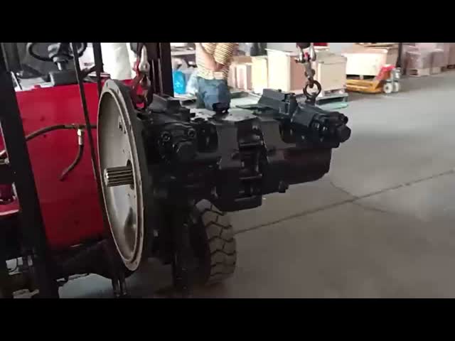 DX 500 excavator hydraulic pump assembly A8VO107LA1KS63R1-NZG05F074 Rotary drilling main oil pump A8VO SERIE