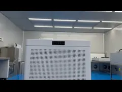 Высокопроизводительный очиститель воздуха для помещений Антибактериальный компактный портативный очиститель воздуха для анионов video