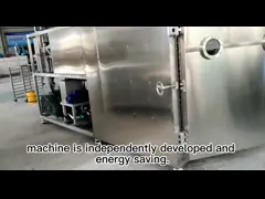 Μηχανή κατάψυξης και ξήρανσης γλυκών τροφίμων Περιοχή θερμοκρασίας -40°C~80°C