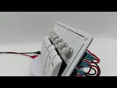 12-24V 6 Gang Boat Switch Panel Blue LED Rocker On-Off Опциональный выключатель video