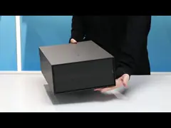 Косметическая коробка из атласной картонной коробки с глянцевой бумажной упаковкой для макияжа video