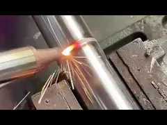 Алюминиевая нержавеющая железная сварная лазерная сварочная очистная режущая машина video