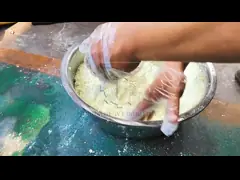 Biyolojik gübre üretim hattı Rol granülatör makinesi Organik gübre üretim tesisi