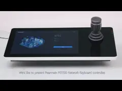 CCTV Keyboard Controller Network 4D Joystick Decoding Keyboard With Touch Screen