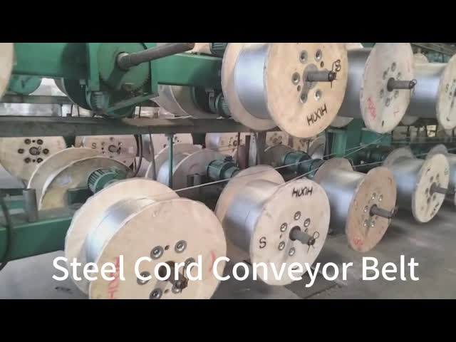 Mining Rubber Steel Cord ST 1600 Heat Resistant Conveyor Belt