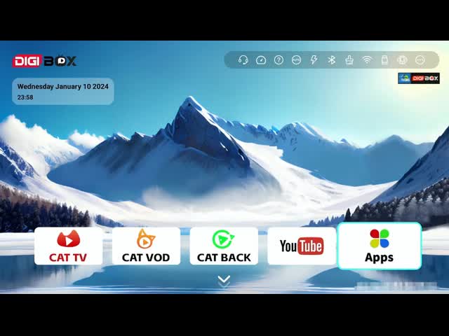 DC 5V/2A 1080p ベスト 4k ストリーミング デバイス ブルーツ Bluetooth Digibox テレビ ボックス