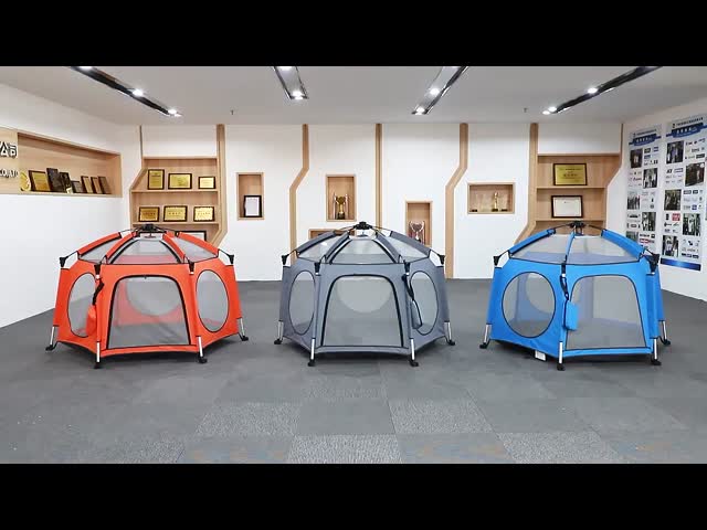210D Easy Storage Pop Up Toy Tent Baby Safety Foldable Playhouse Tent