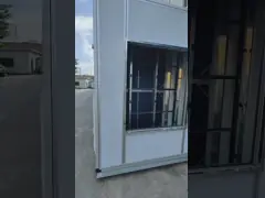 Охлажденная вода OEM ODM Устройство обработки воздуха Постоянная температура и влажность AHU для торгового центра video