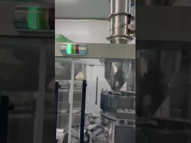 電動自動カプセル充填機 15Kw ペレット充填機