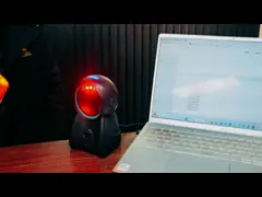 Bookstore Use Pda Barcode Scanner 1d 2d  Desktop Long Distance Read Usb Connection