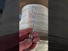 Кабель Cat6 Ethernet, Кабель Cat6 Shielded SFTP, 1000ft, 23AWG, Solid Bare Copper, 500MHz video