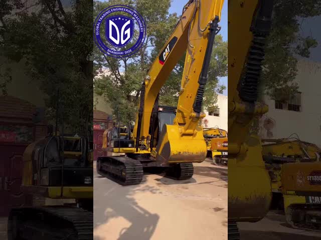Высокая маневренность 320D Использованный гусеничный экскаватор с топливно-эффективным двигателем