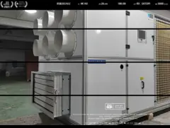 Высокоэффективный дегумидификационный промышленный полный крышный кондиционер video