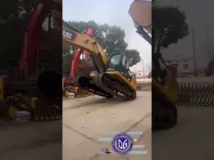 Передовые 329D Использованные гусеничные экскаваторы с возможностями точной раскопки video