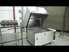 1200 мм вращающийся корзины высокого давления распылительной машины очистки частей двигателя давление регулируемое video