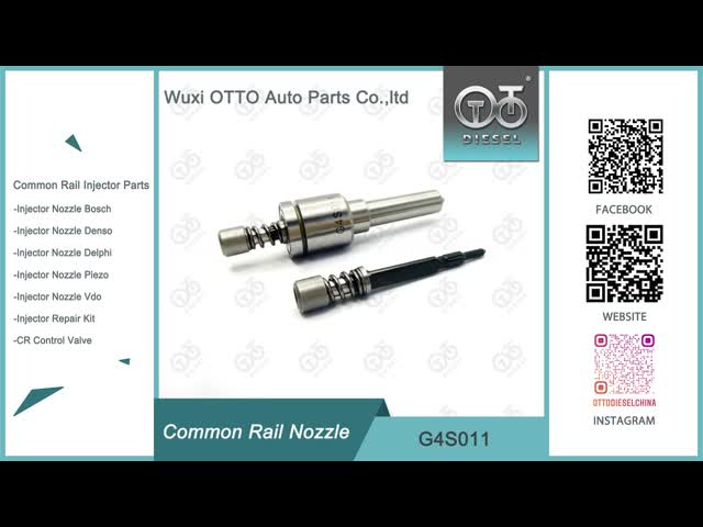デンソ・コモン・レール・ノズル G4S011 インジェクタ 295050-0140 / 33800-4A900 適用型