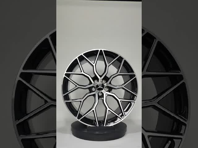 2021年 フォルクスワーゲン Id.6 クロッズ カスタム 輪 19 20 そして 21.5x112 ボルト サイズ サテン 黒
