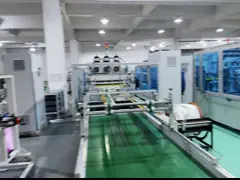 China 5kw Ultrasonic Folding Trapezoidal Bag Machine Bag Length Can Be Set Freely 5-7m/Min supplier
