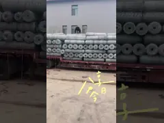 Гальванизированная стальная габионная проволока белая / черная video