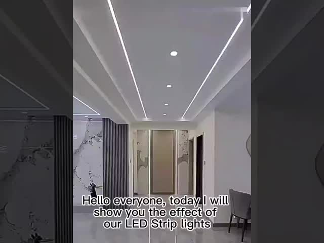 現代の線形光 LED アルミプロファイル エクストルーション 収縮天井線光