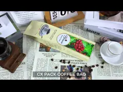 4 унции 8 унций 12 унций 16 унций Стандартный пакет для кофе упаковывая нестандартную конструкцию video