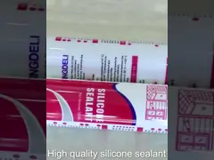 Высокопрочный не токсический Герметик силикона, нейтральный гибкий прилипатель силикона для окна video