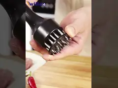 Ручной мясный круг в многофункциональной тендерной игле из нержавеющей стали video