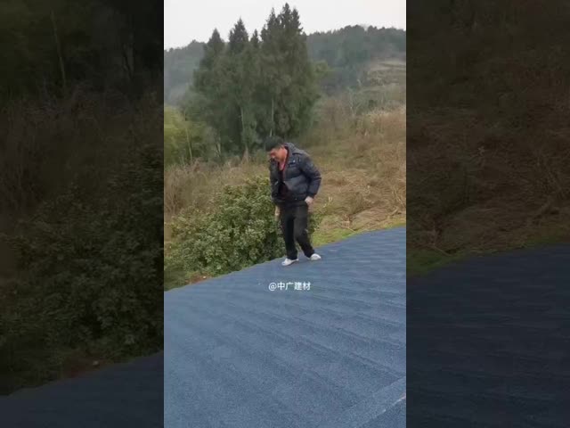 防水・防火建築材料 石片で覆われた鋼屋根のシェンドル