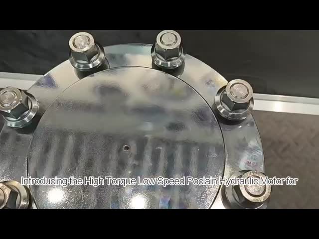 High Pressure Low Speed Hydraulic Drive Motor MS Series MS18-2-111-F12-2A50 video