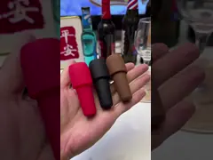 Fermeture de bouteille de vin en silicone réutilisable pour garder le vin frais Champagne