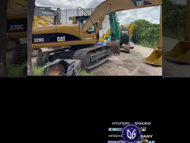 High Torque Engine 320C Used Caterpillar 20t Excavator With Good Hydraulic System