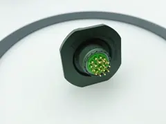 Jam Nut Receptacle MIL-DTL-38999 Series 3 7A PCB Type Mil 38999 Circular Connectors