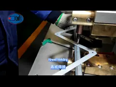 Single Point Steel Wire Mesh Stud Ac Dc Welding Machine Pneumatic Spot Welder video