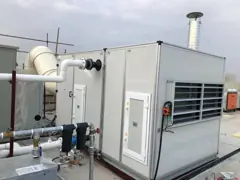 Операционная комната Лаборатория Холодная вода, воздушный шкаф, блок обработки воздуха AHU Чистая комната video