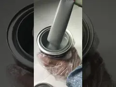 1K Серая быстрая сушка Автомобильный Праймер OEM Клейкая акриловая краска video