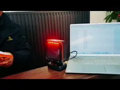 Скандер штрих-кодов для рабочего стола с подключением к USB Лазерное сканирование 1d 2d video