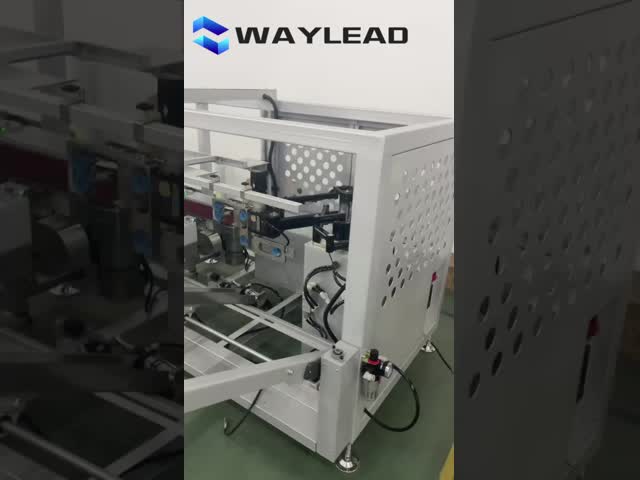 PLC Control Vertical Unpacking Machine 0.2KW Dimensions 1200mm X 800mm X 1500mm video