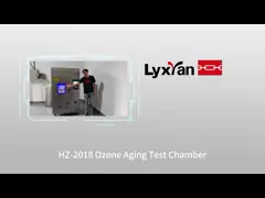 Ozone Environmental Testing Machine Rubber Ozone Stability Accelerate Aging Test Chamber Standard RT+10～+80℃  ASTM1171 video