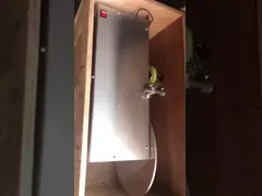 SUS304 Shell Adhesive HME Filter Paper Tape Газовая режущая машина для частотной резки 50 Гц video