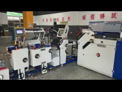 Advanced Pharma Leaflets Outsert Folder With Camera Inspection Unit For Drug Instructions Folding