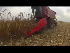 Горизонтальный комбайн кукурузы / комбайн комбайн 6 рядов video