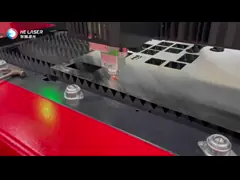 140 м/мин CNC лазерная режущая машина для металлических листов 1000w с лазерной головой Raytools video