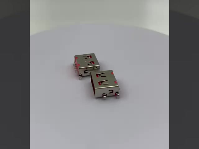 PBT 90 градусов 2,0 USB разъем 4Pin женщина 1.0AMP