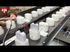 Заказная машина для наполнения кремом с четырьмя соплами Ликвидный цикл video